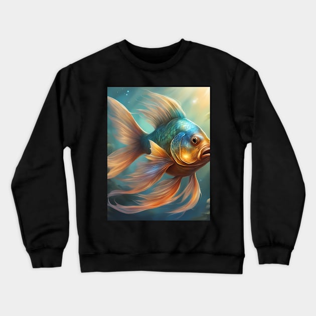 The Elite Fish Aristocracy Crewneck Sweatshirt by animegirlnft